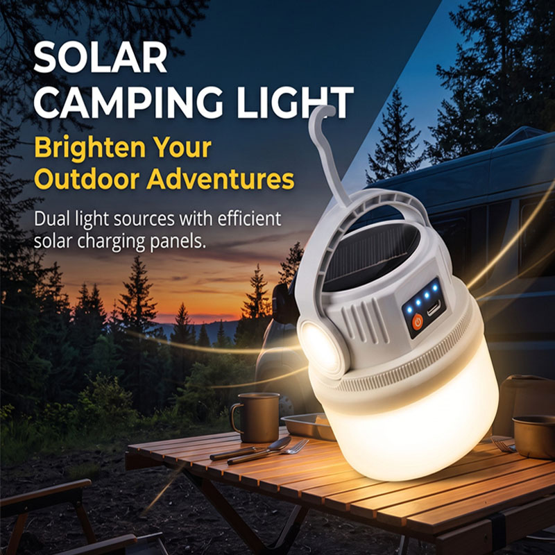 Power Outage Light - Lampe de camping solaire étanche, ampoule