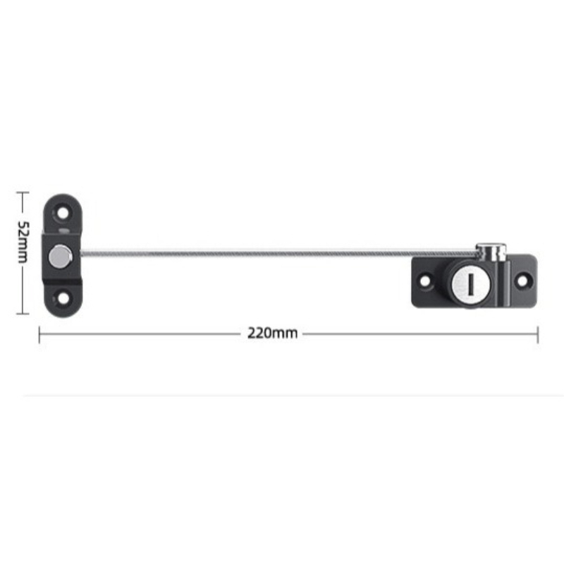 Limiteur de porte et fenêtre p - Security Chain Door avis et prix
